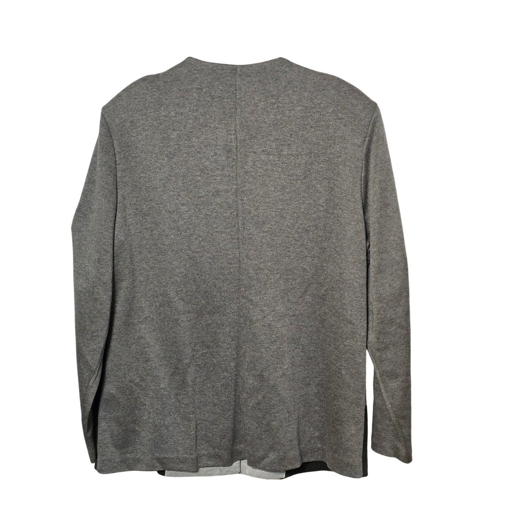 Pablo Collection Womens Size‎ 18 Colorblock Grey Black Button Front USA - Picture 4 of 4